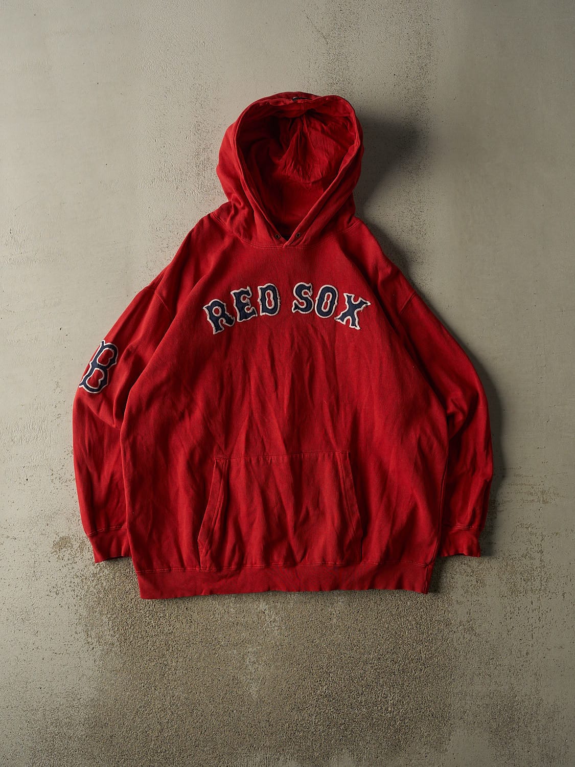 Vintage 90s Red Boston Red Sox Hoodie (XXXL)
