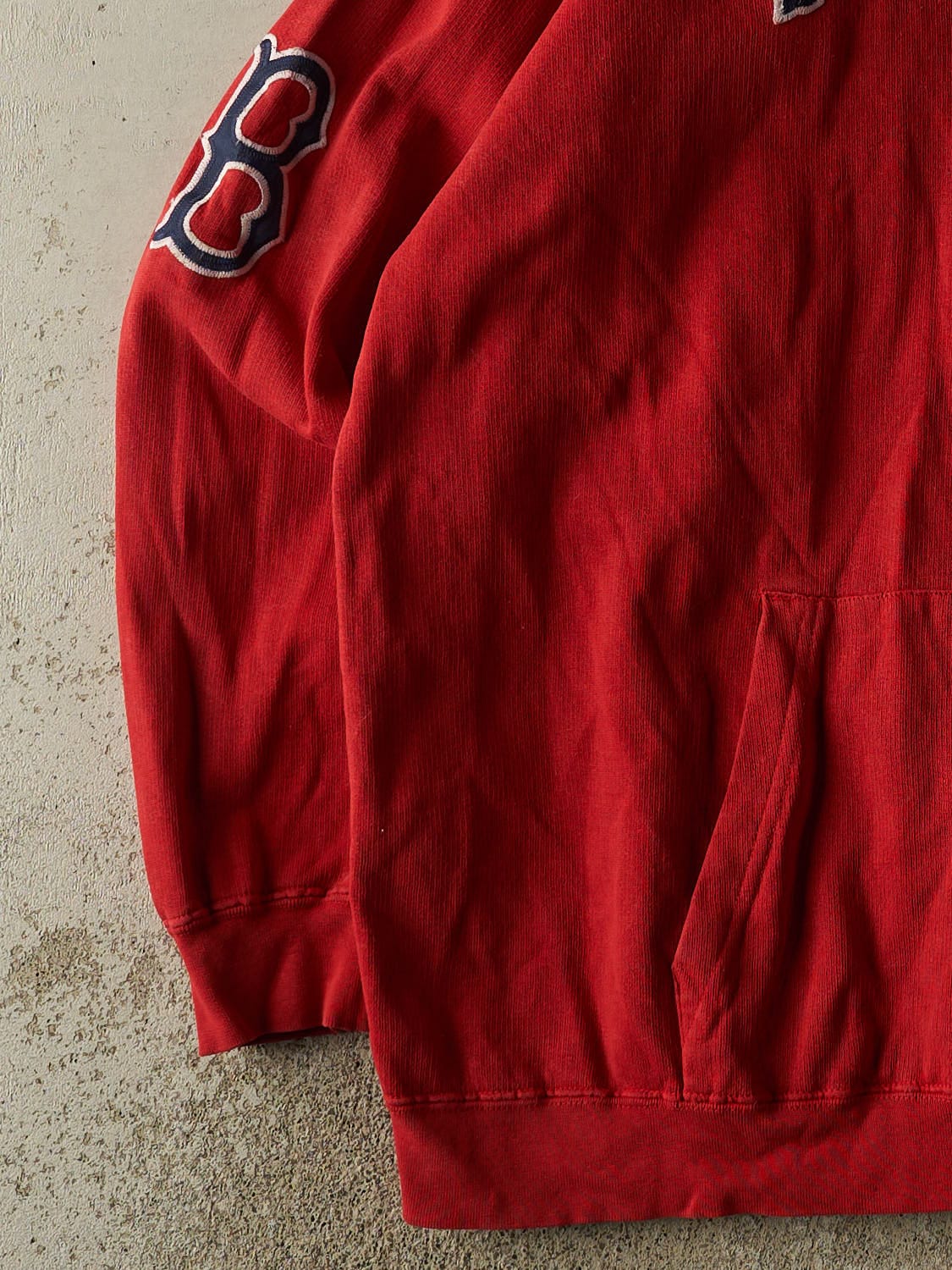 Vintage 90s Red Boston Red Sox Hoodie (XXXL)