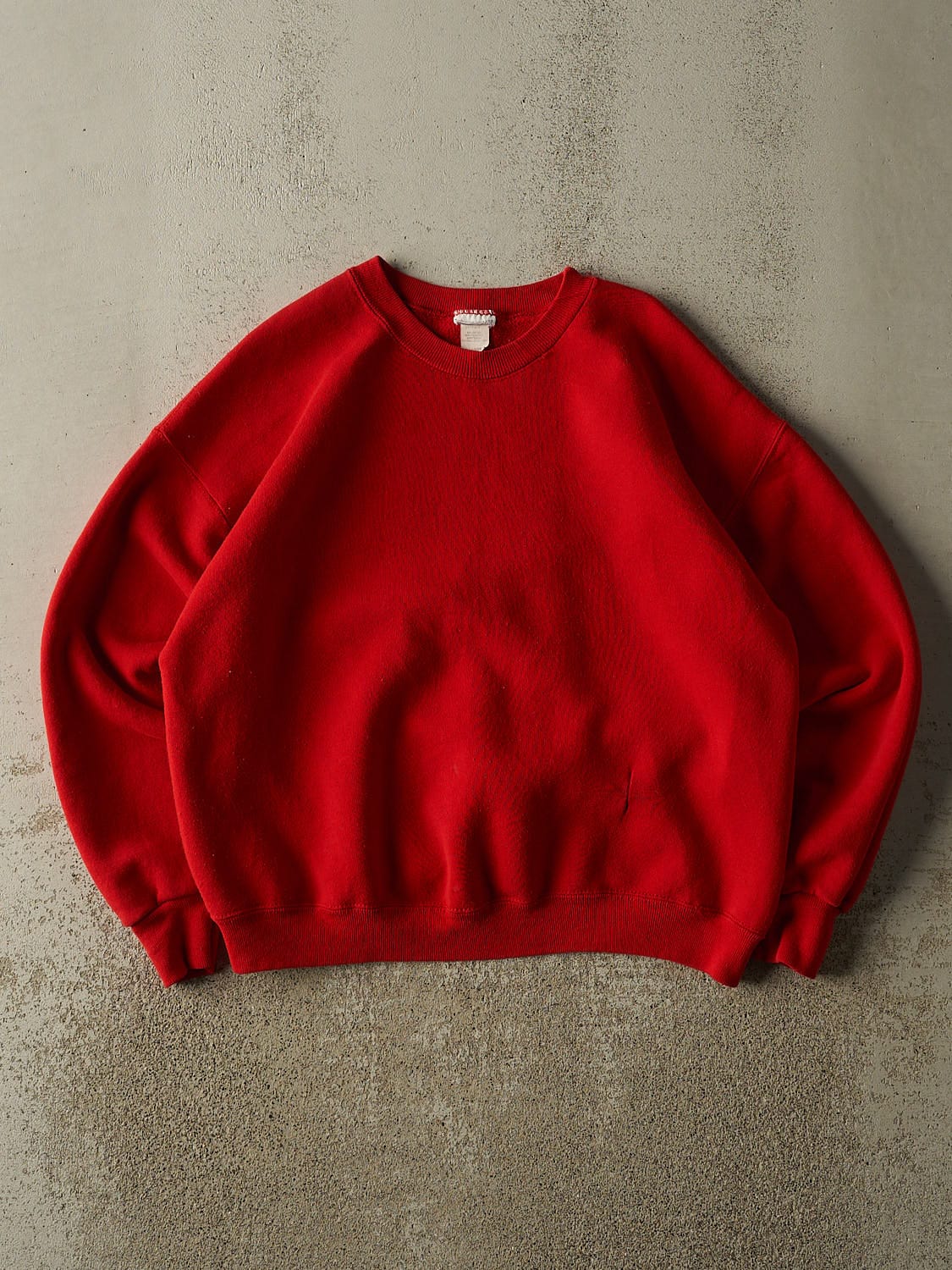 Vintage 90s Red Blank Crewneck (L)