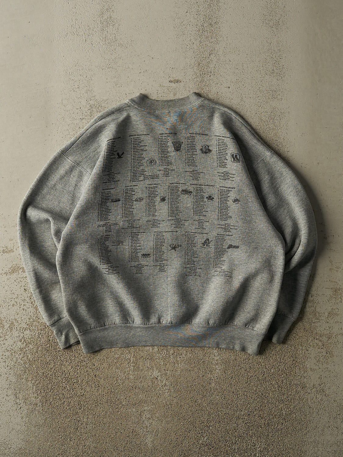 Vintage 98' Grey Ice Mania Crewneck (M/L)