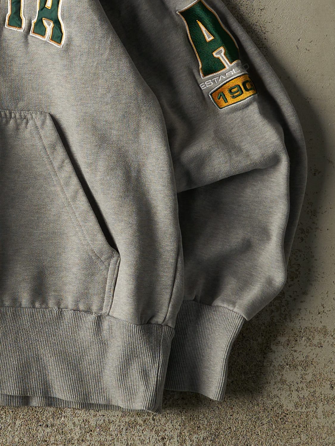 Vintage Y2K Grey University of Alberta Hoodie (XS)