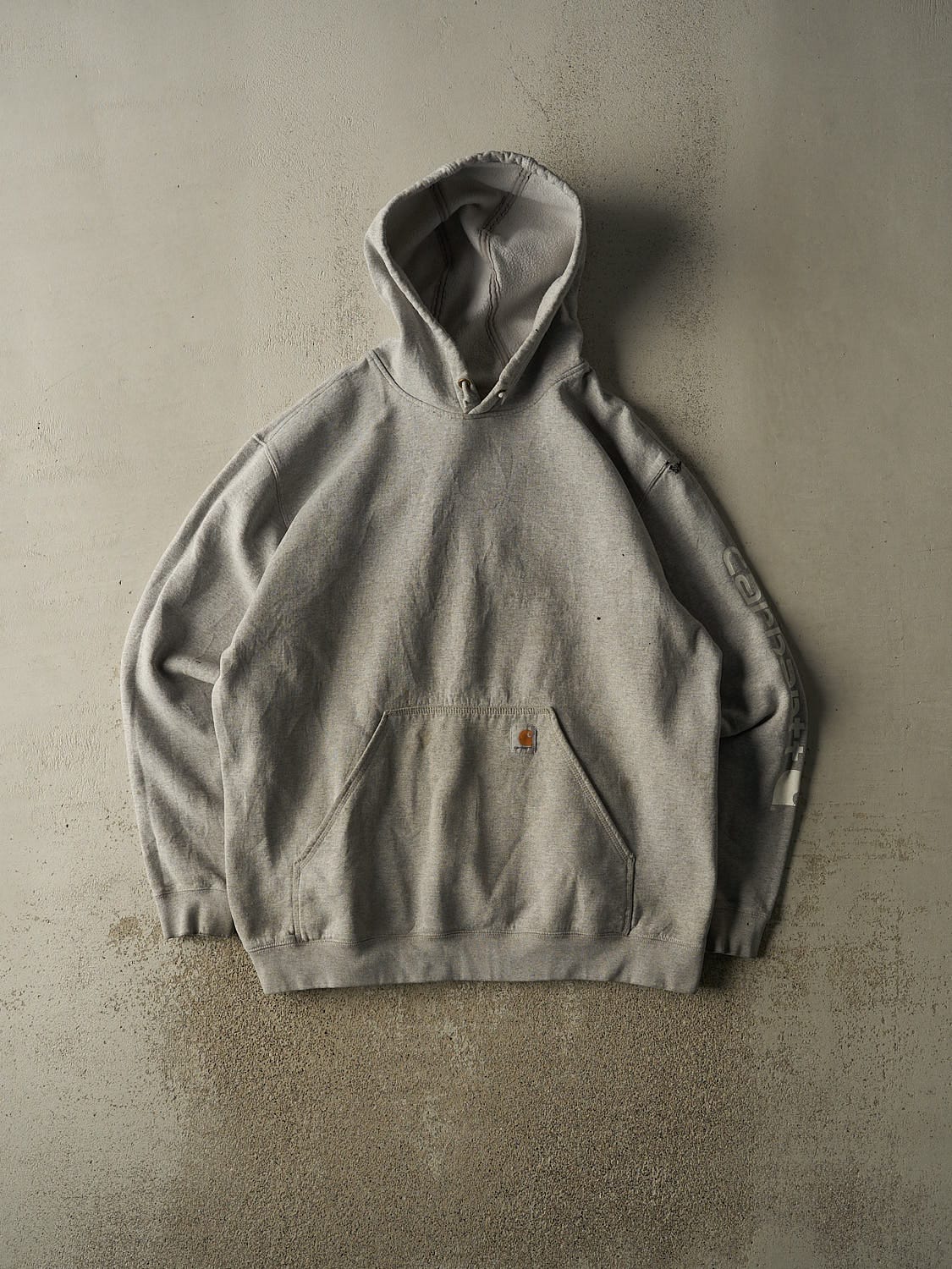 Vintage Y2K Grey Carhartt Hoodie (XXL/XXL)