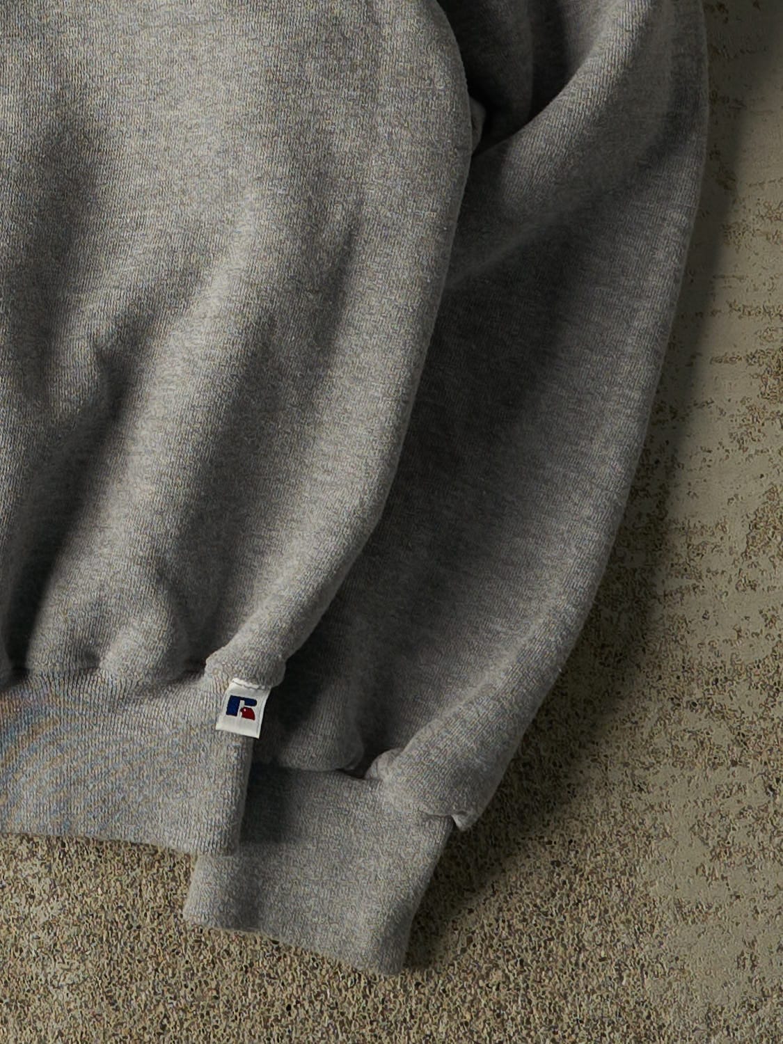 Vintage 90s Grey Russell Athletic Blank Crewneck (XXL)