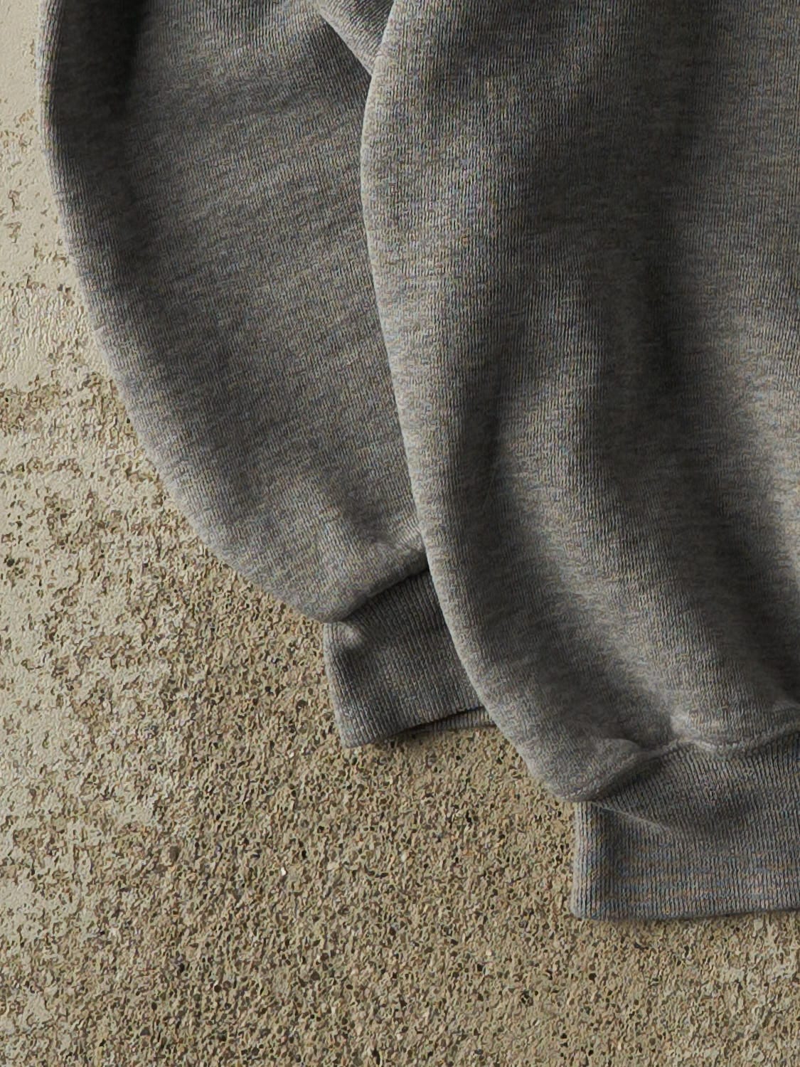 Vintage 90s Grey Quarter Zip Sweater (S/M)