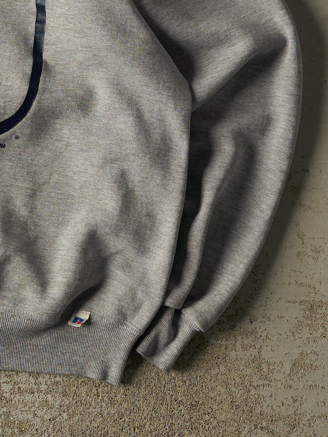 Vintage 90s Grey Russell Athletic Georgetown University Crewneck (L/XL)
