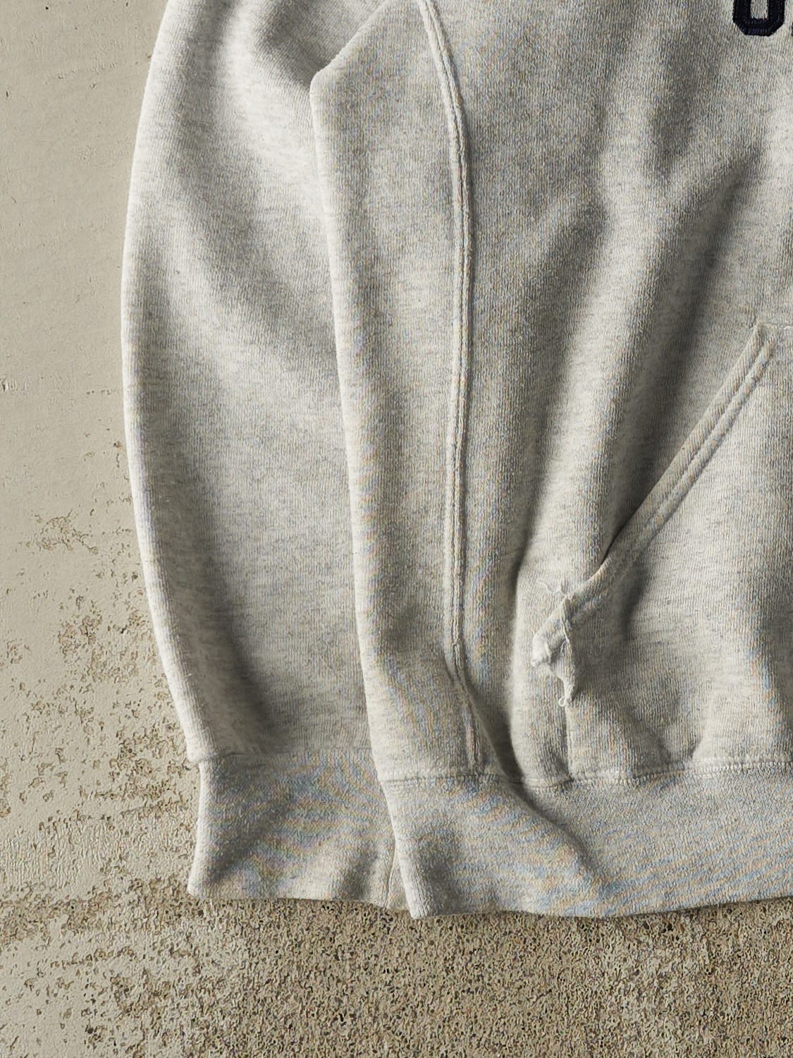 Vintage 90s Heather Grey Russell Athletic Yale University Hoodie (XL/XXL)