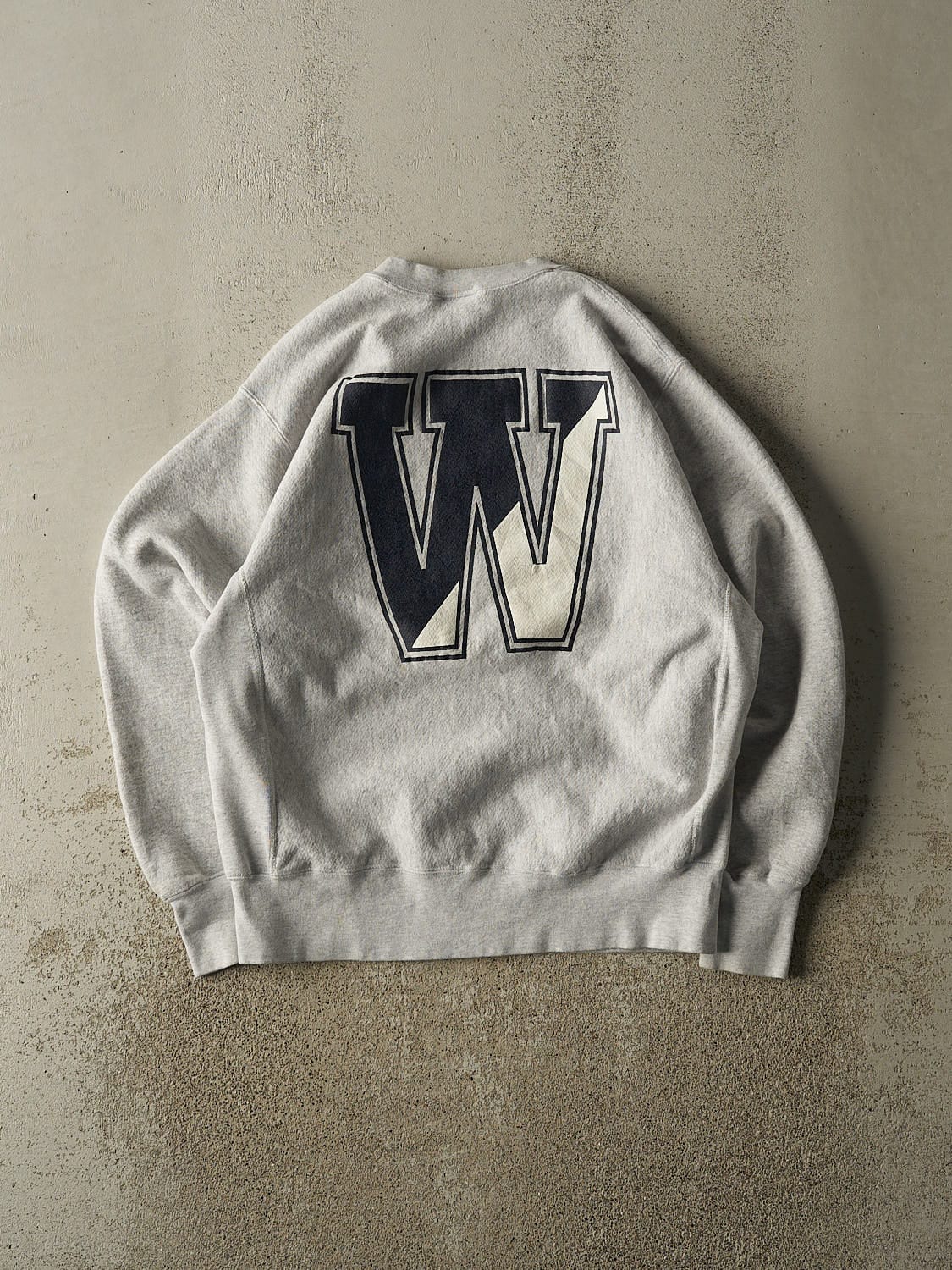 Vintage 90s Heather Grey Widener Law Crewneck (L)
