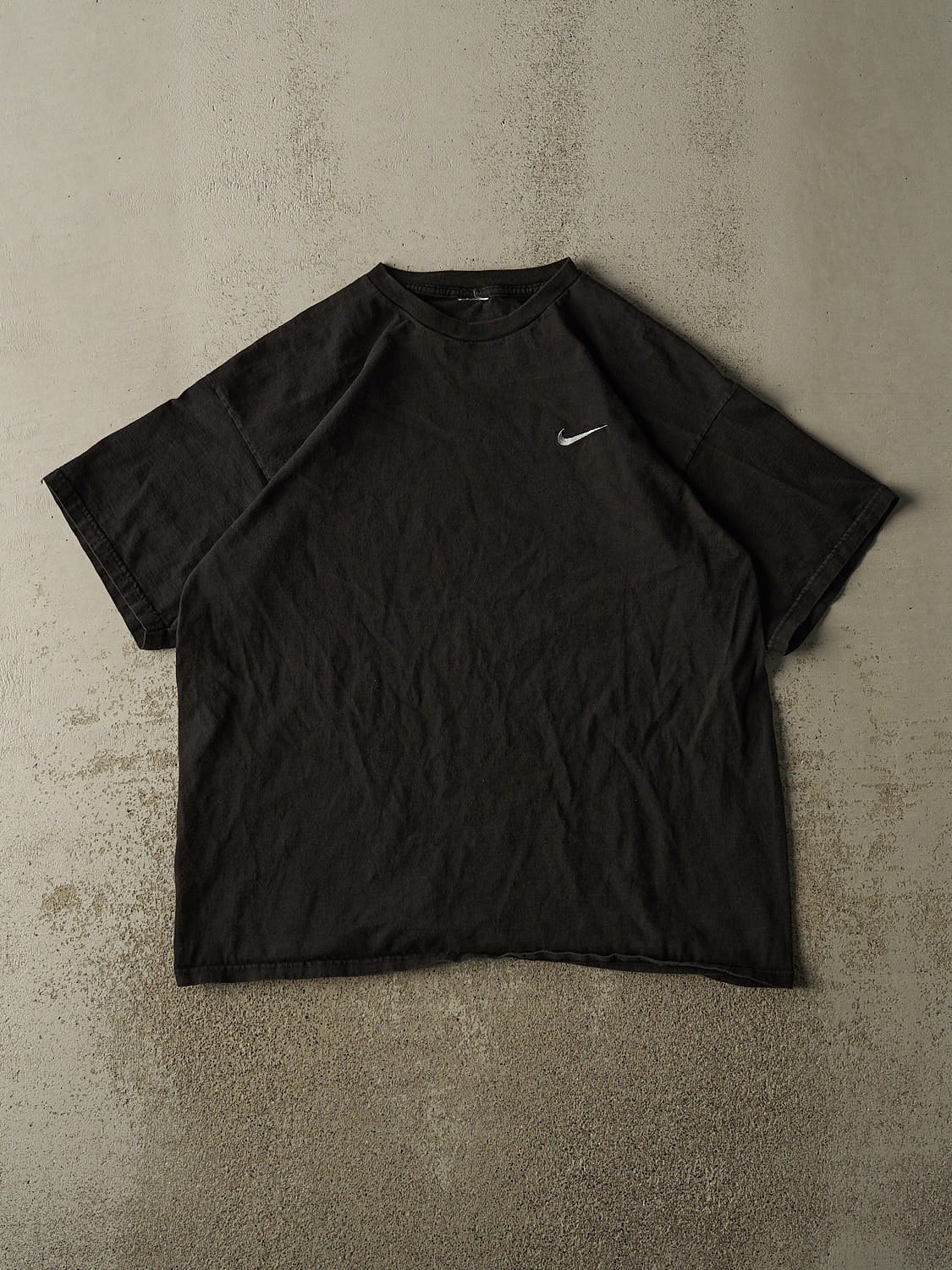 Vintage 90s Black Nike Embroidered Tee (L/XL)