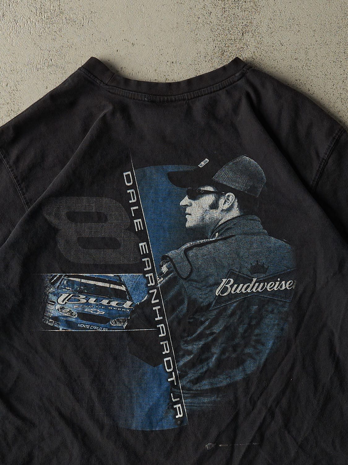 Vintage Y2K Black Dale Earnhart Jr Racing Tee (L)