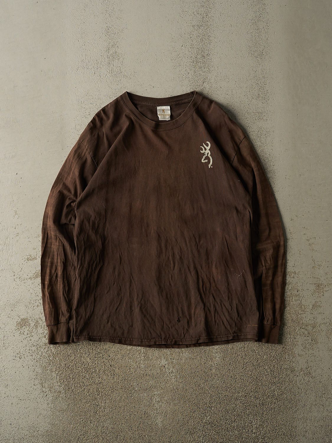 Vintage 90s Brown Browning Long Sleeve (L/XL)