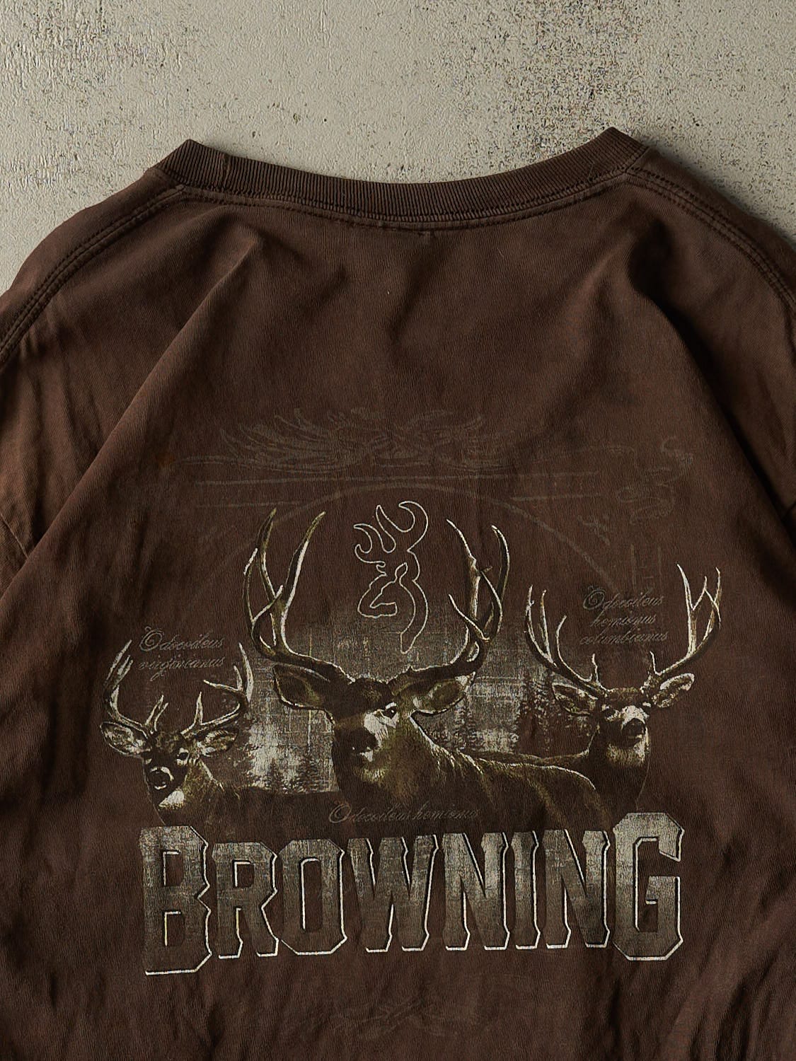 Vintage 90s Brown Browning Long Sleeve (L/XL)