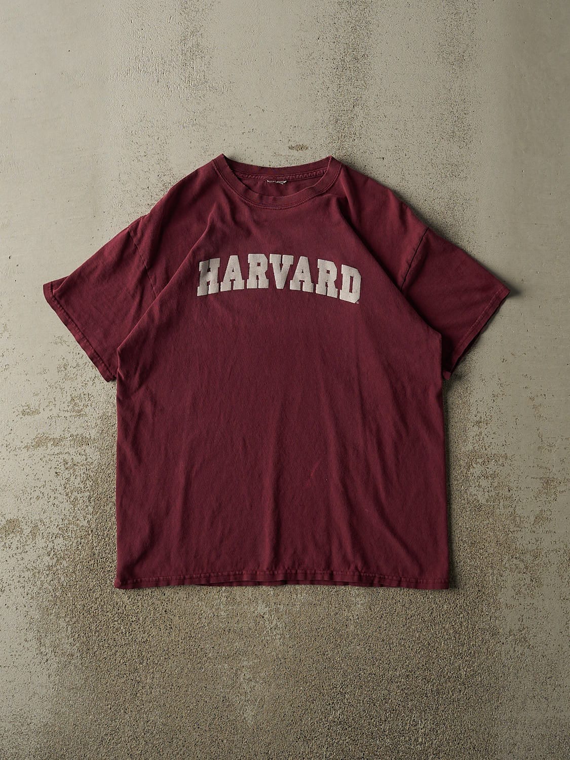Vintage 90s Maroon Harvard Tee (M/L)
