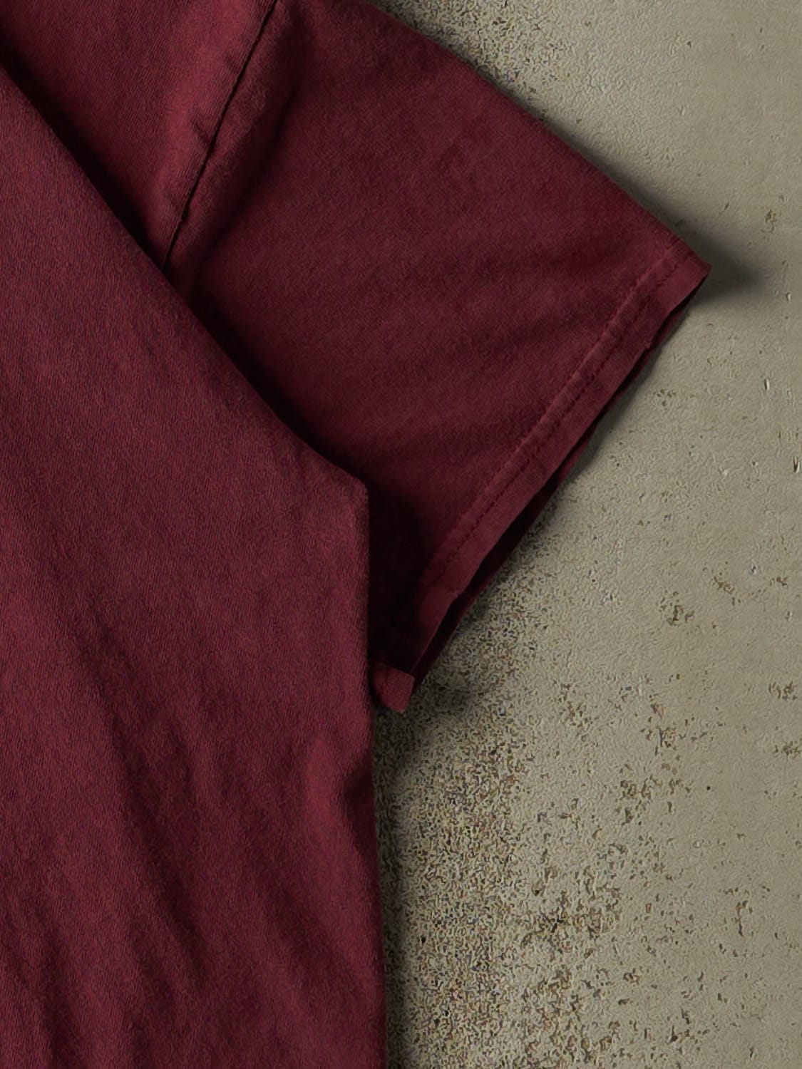 Vintage 90s Maroon Harvard Tee (M/L)