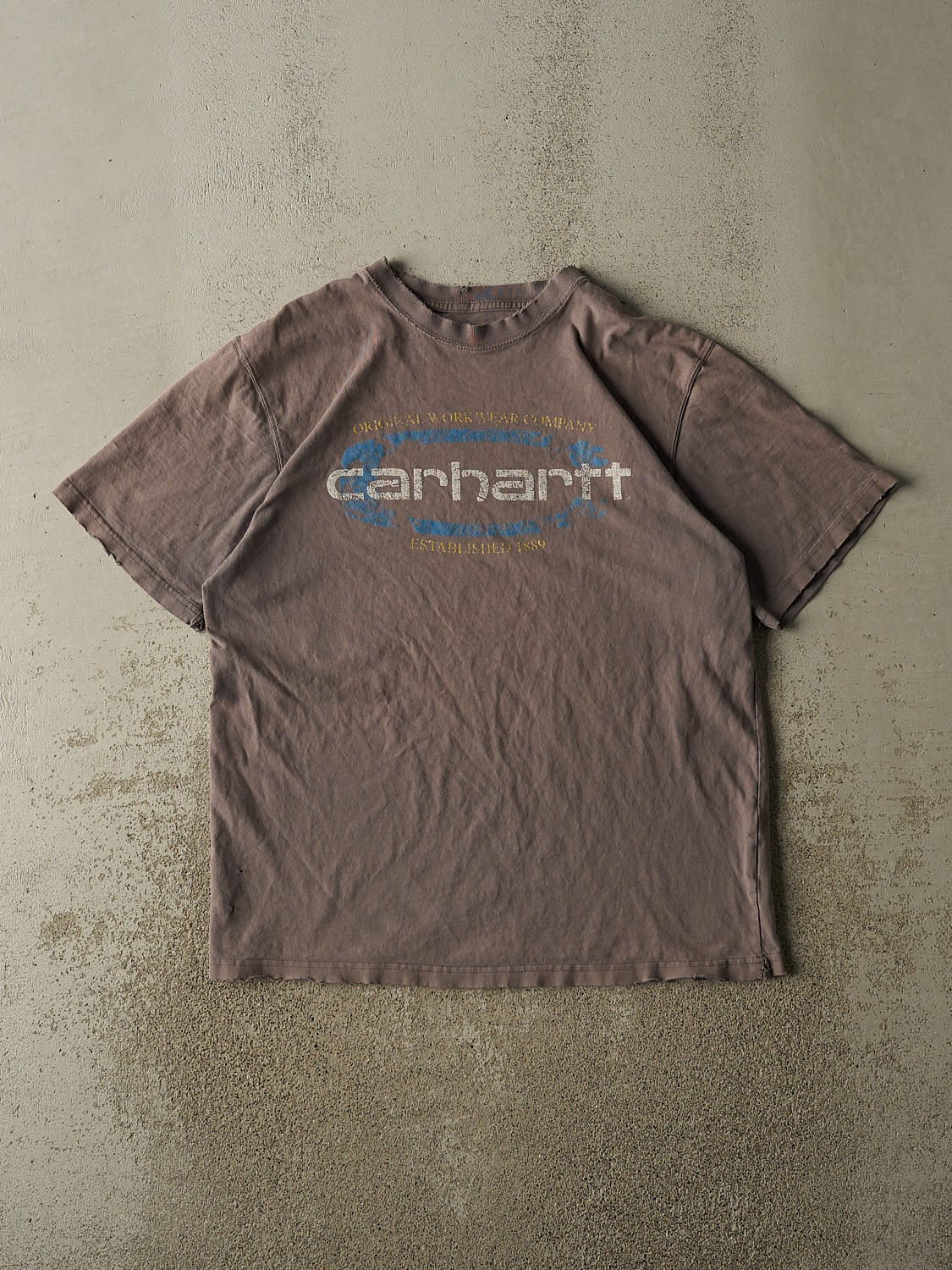 Vintage 90s Grey Carhartt Tee (L/XL)