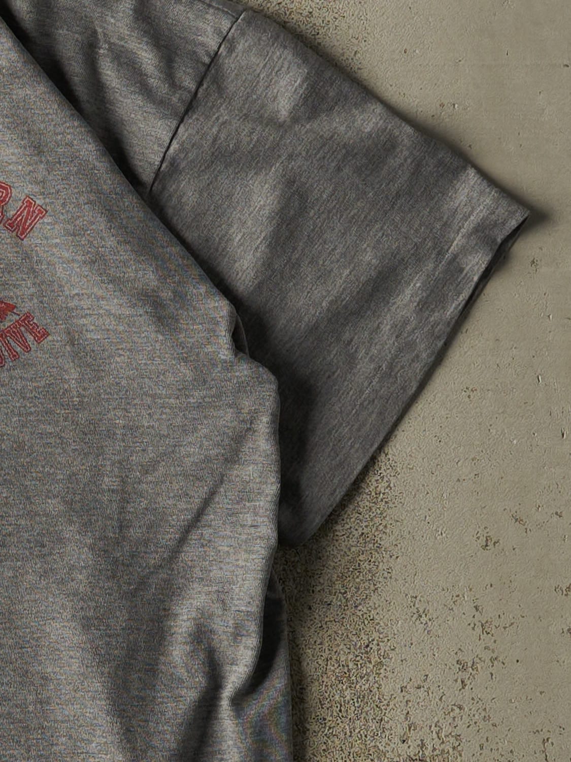 Vintage 90s Grey Russell Athletic Weyburn Varsity Tee (M)