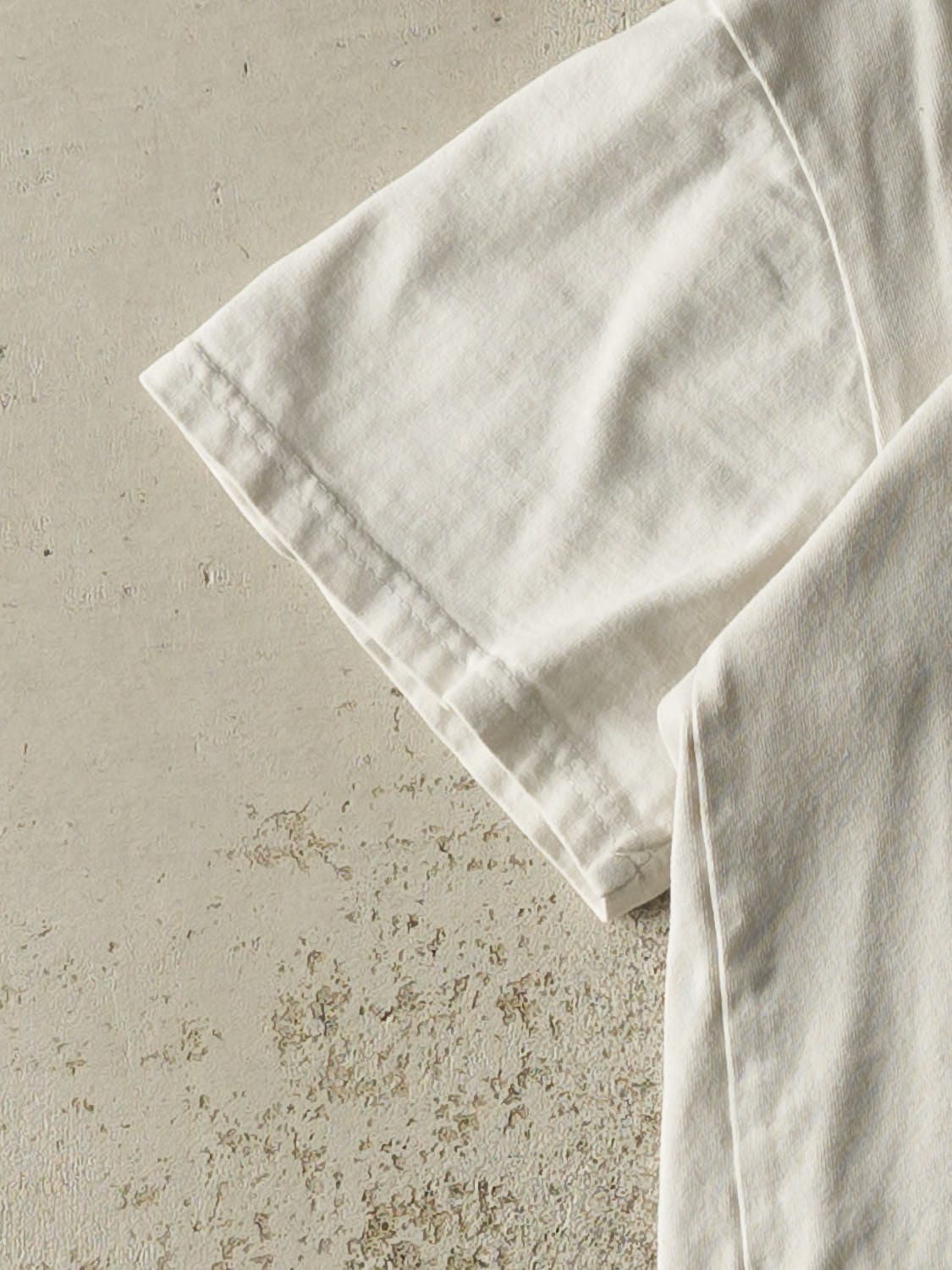 Vintage 90s White Porsche Tee (XS/S)