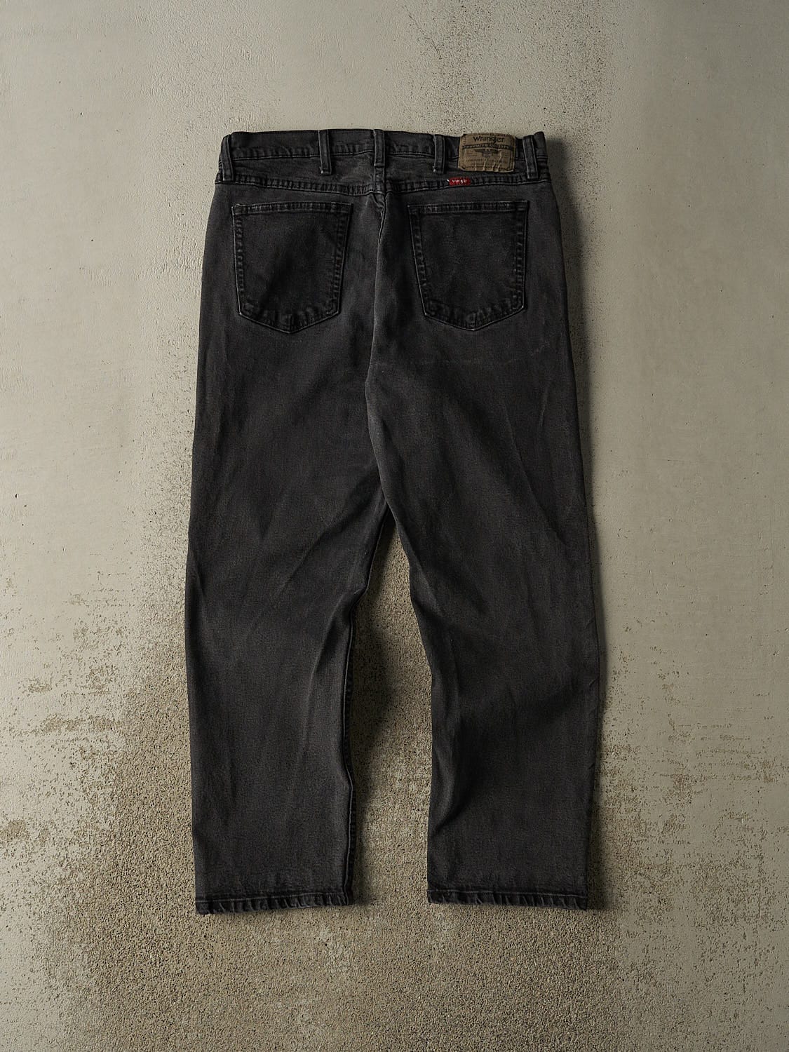 Vintage 90s Faded Black Wrangler Denim Pants (33x29)