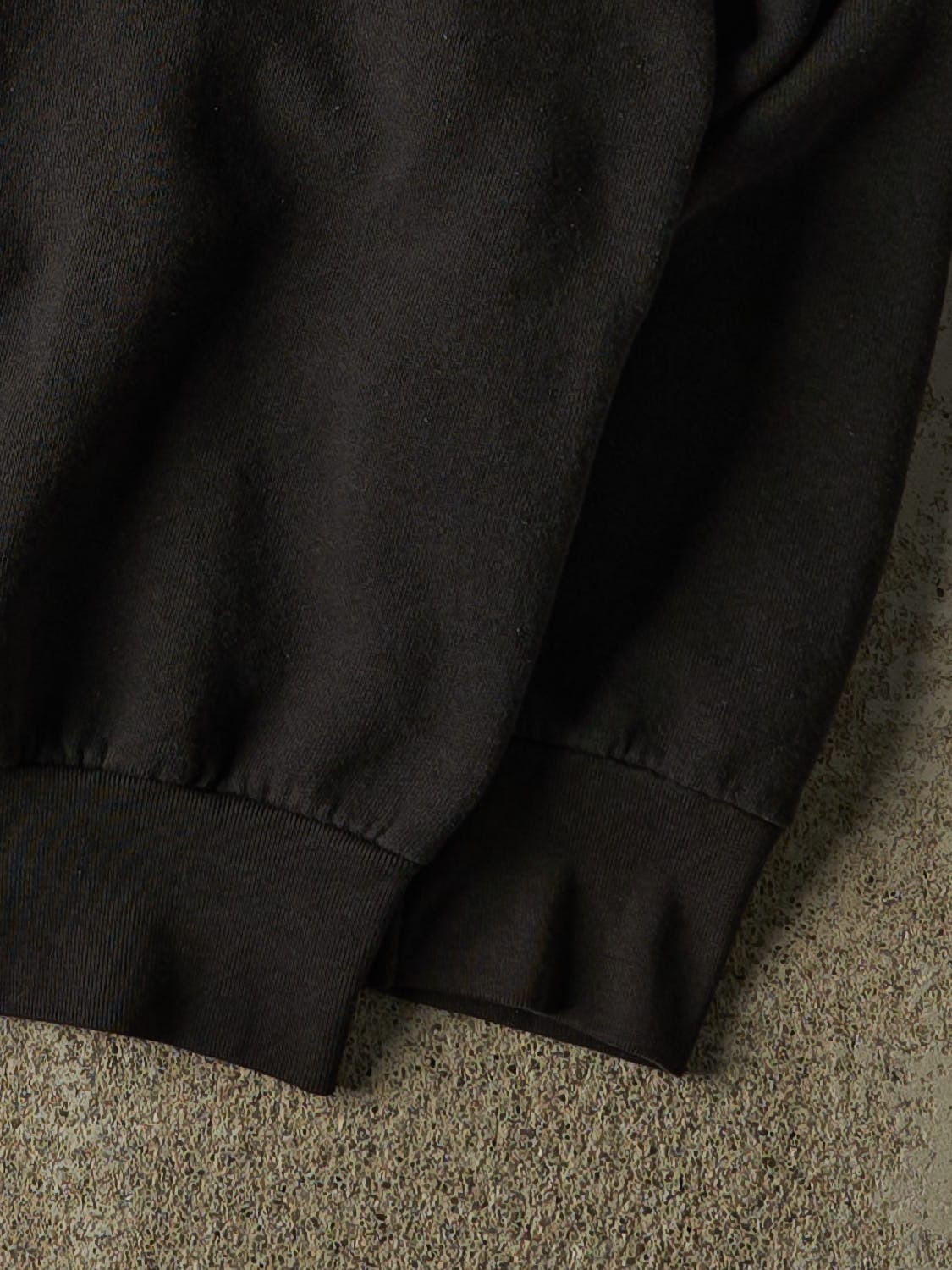 Vintage 90s Black Ship Embroidered Crewneck (L/XL)