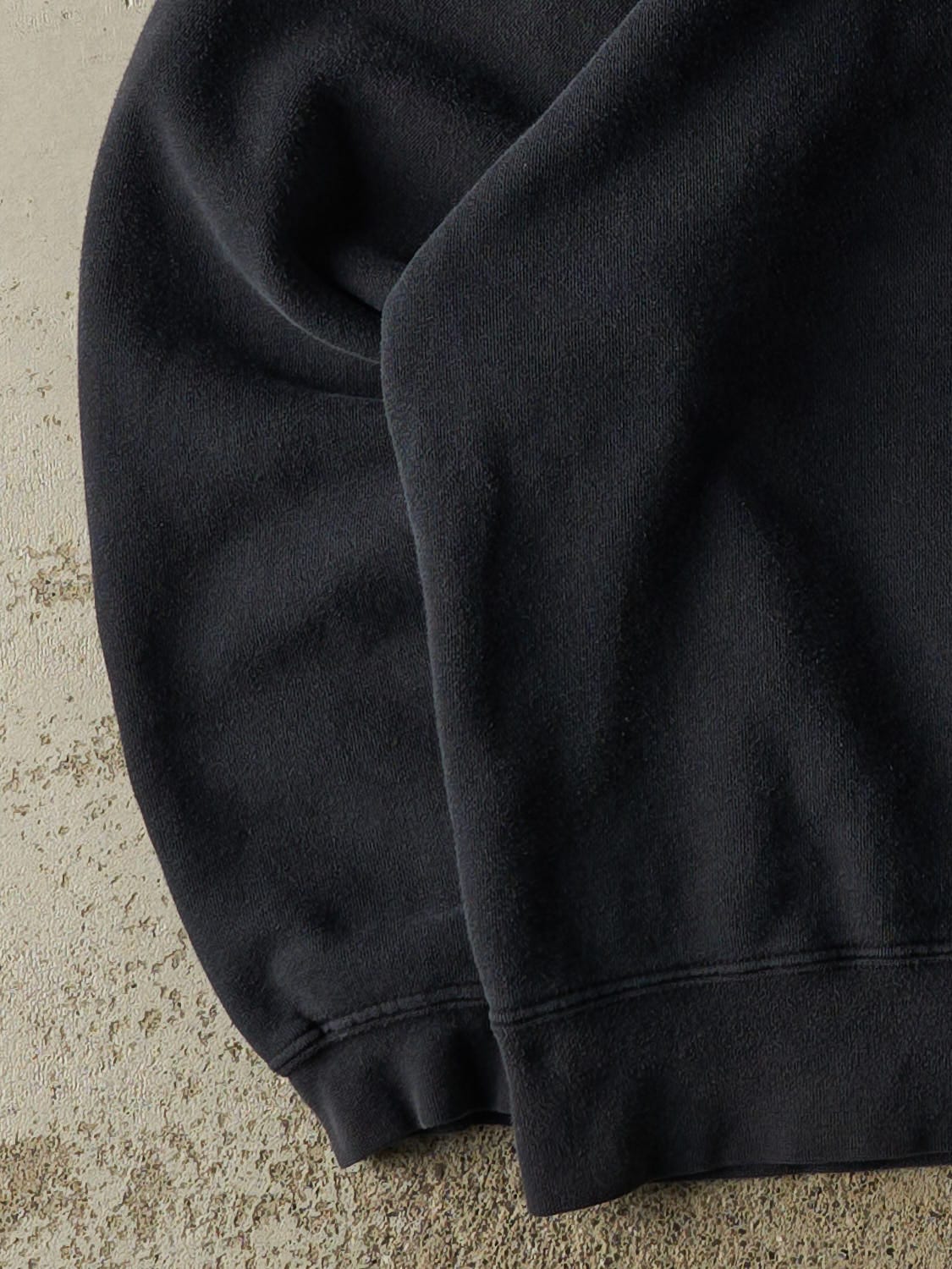 Vintage 90s Faded Black Tommy Hilfiger Denim Crewneck (M/L)