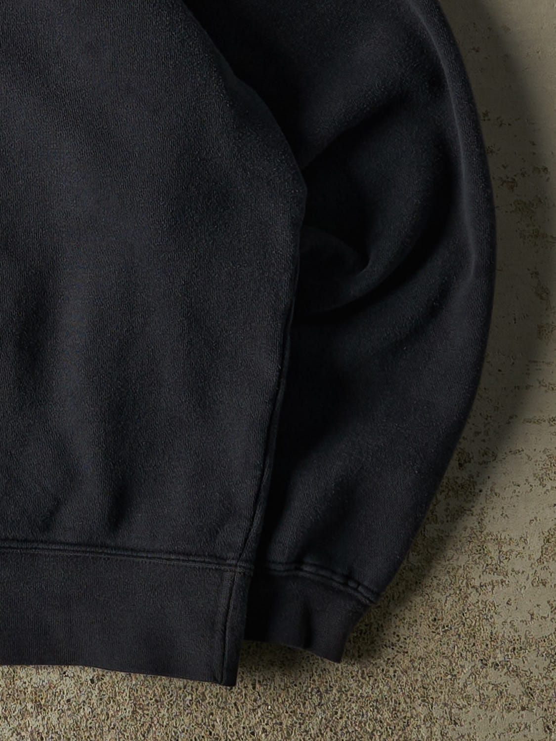 Vintage 90s Faded Black Tommy Hilfiger Denim Crewneck (M/L)