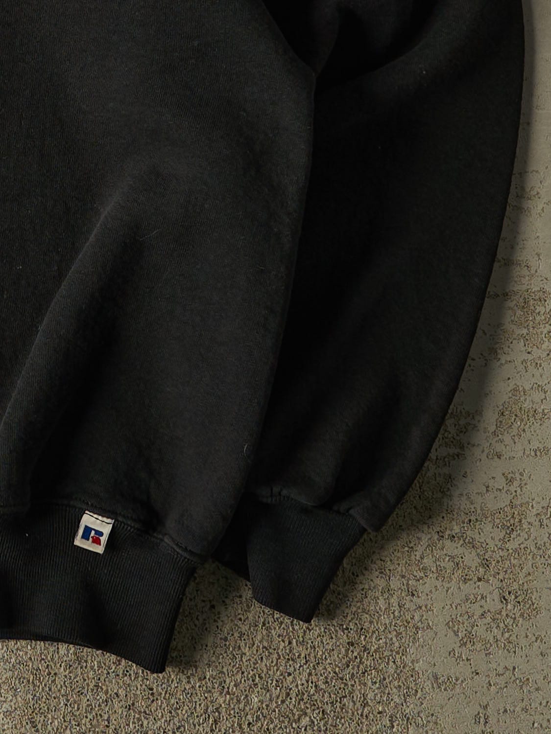 Vintage 90s Black Russell Athletic Blank Crewneck (XL/XXL)