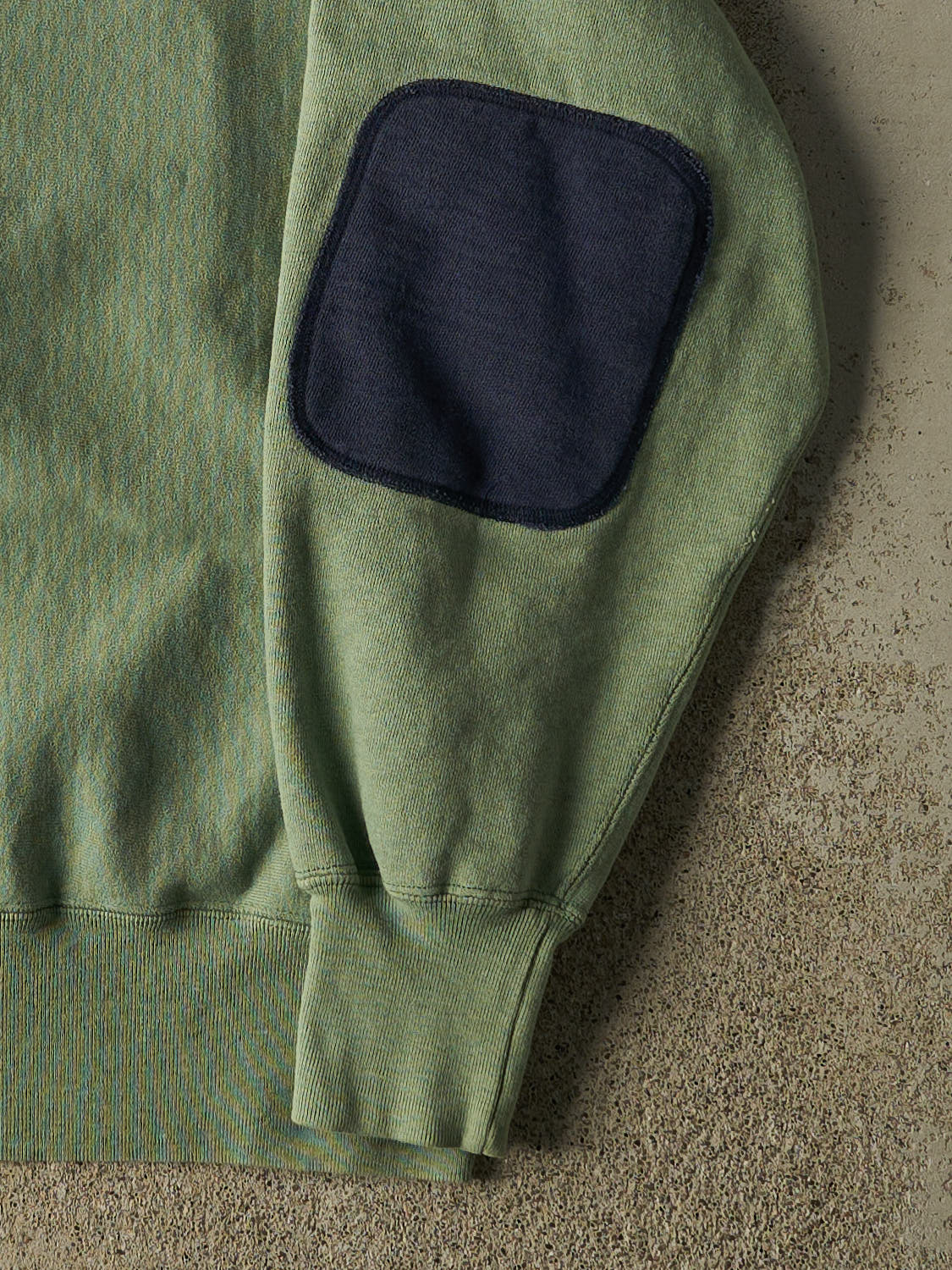 Vintage 90s Green Champion Embroidered Double Neck Crewneck (M)