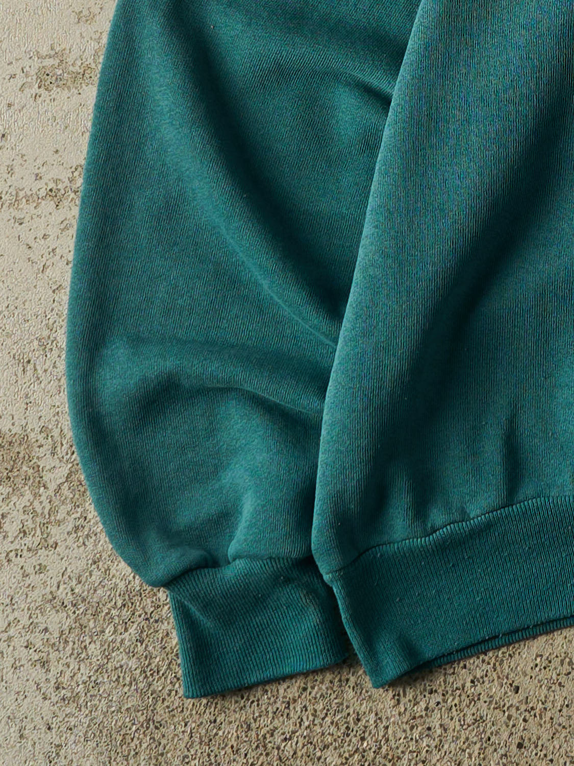 Vintage 90s Teal Blank Crewneck (M/L)