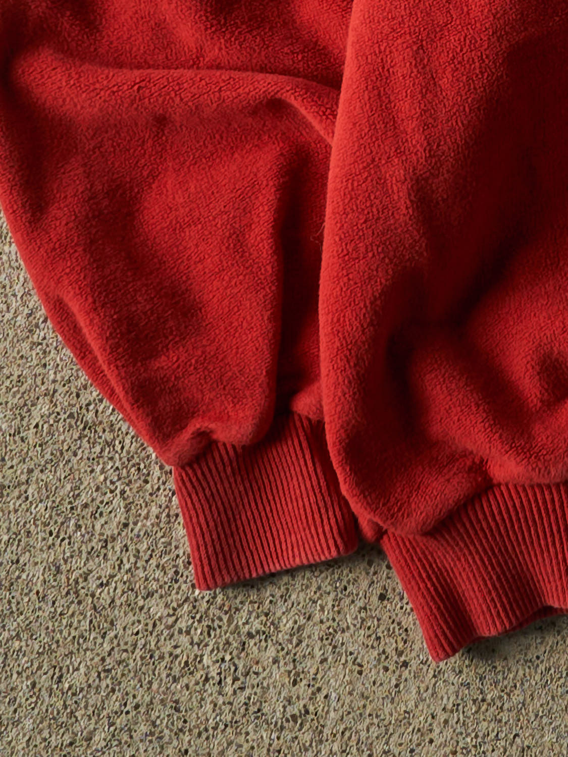 Vintage 90s Red DCY Embroidered Inside Out Sweater (M/L)