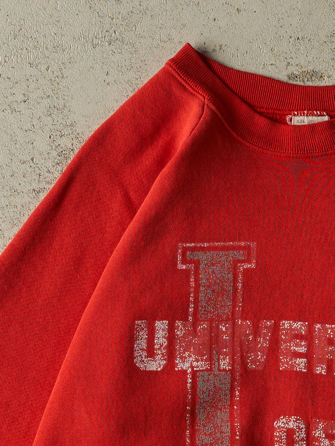 Vintage 80s Red University of Otterville Crewneck (XL/XXL)