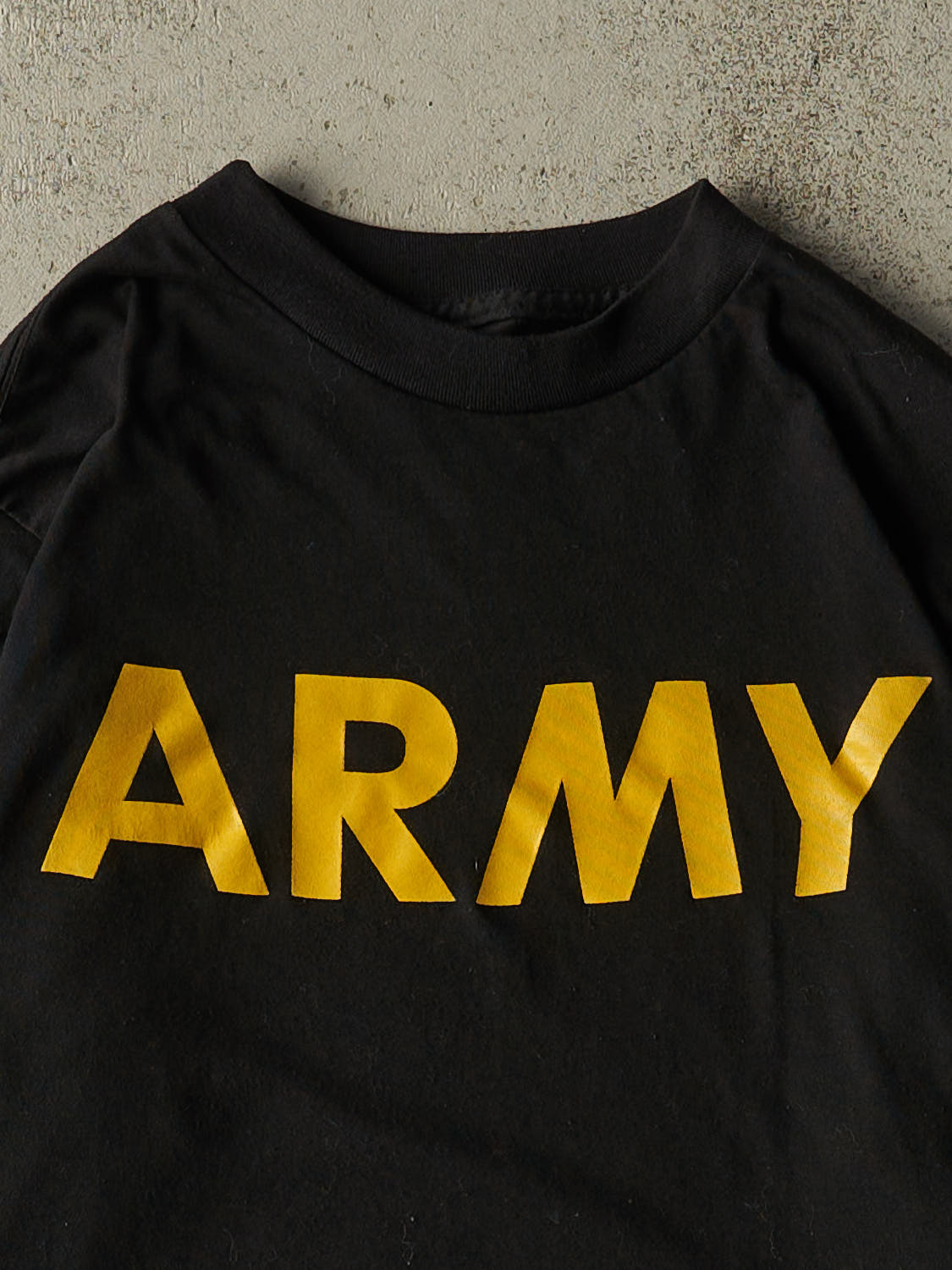 Vintage Y2K Black US Army Long Sleeve (M/L)