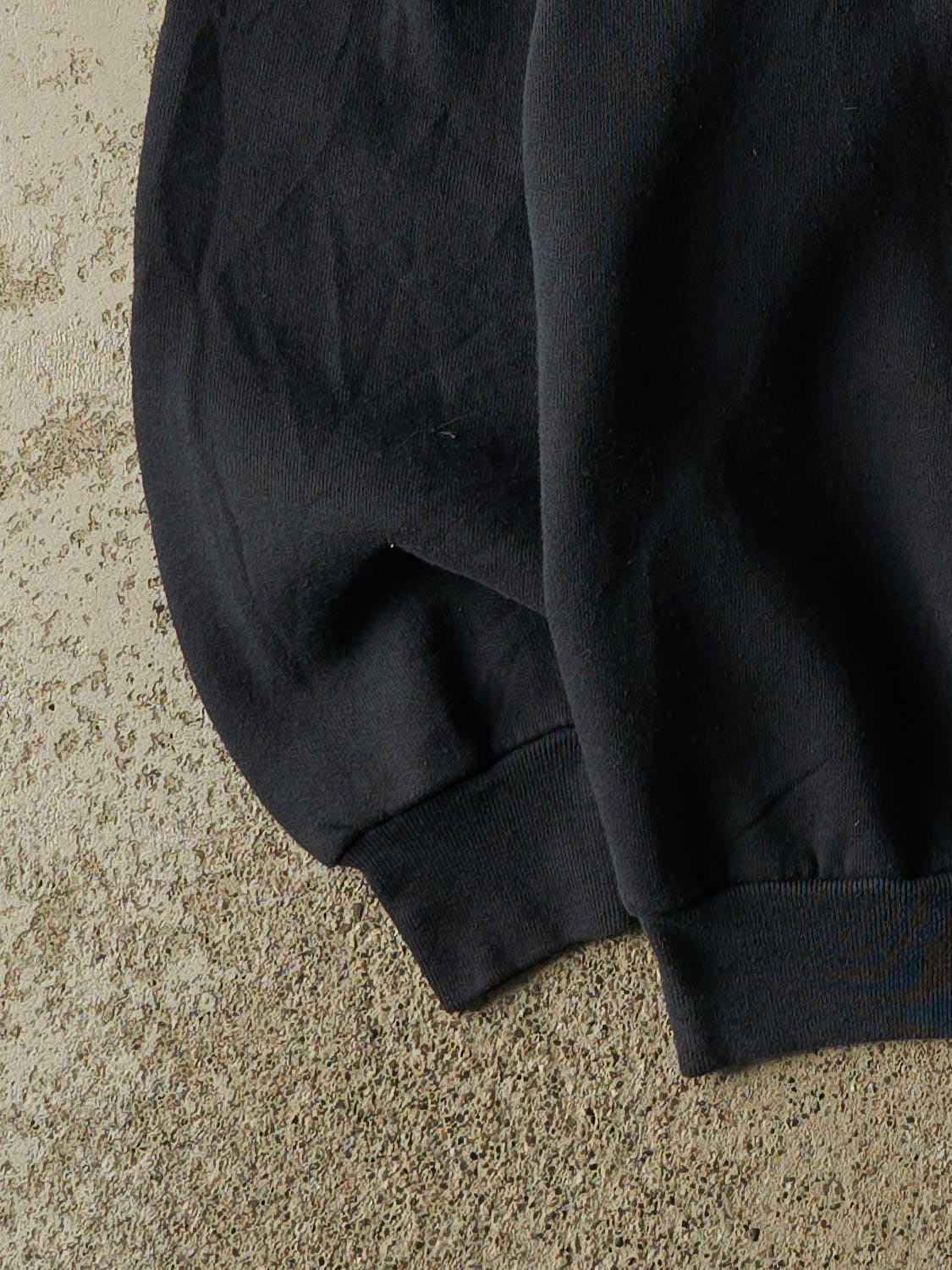 Vintage 80s Black Cross Training Crewneck (L/XL)