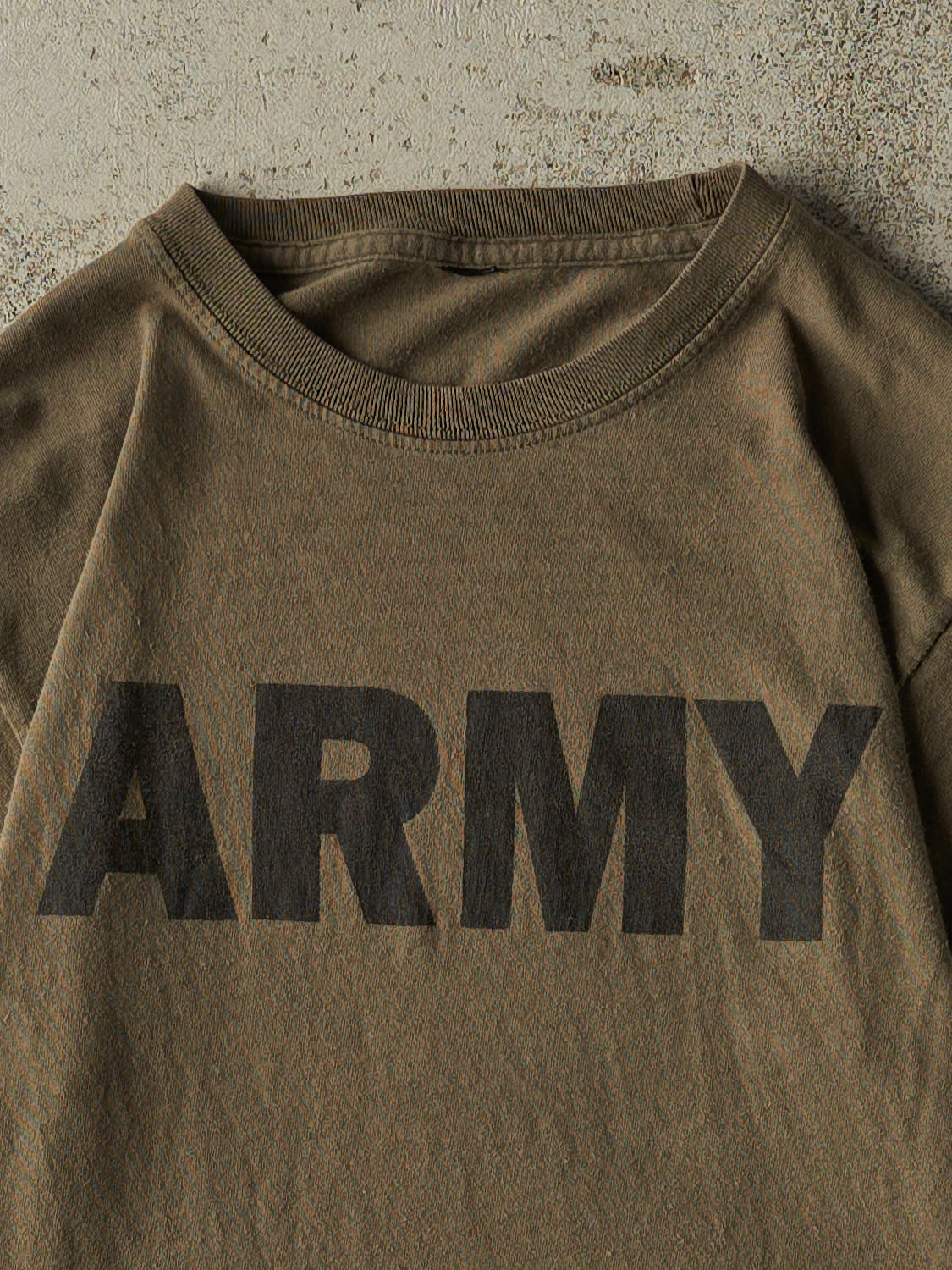 Vintage Y2K Green US Army Tee (XXS/XS)