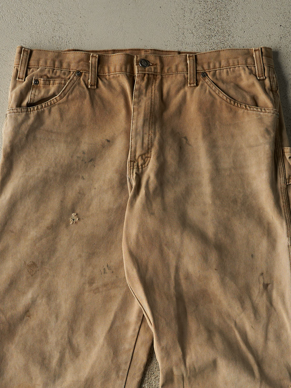 Vintage 90s Beige Dickies Carpenter Pants (36x33)