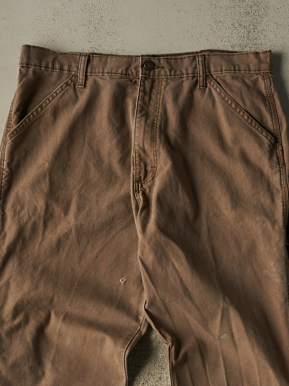 Vintage 90s Brown Rustler Carpenter Pants (34x31)