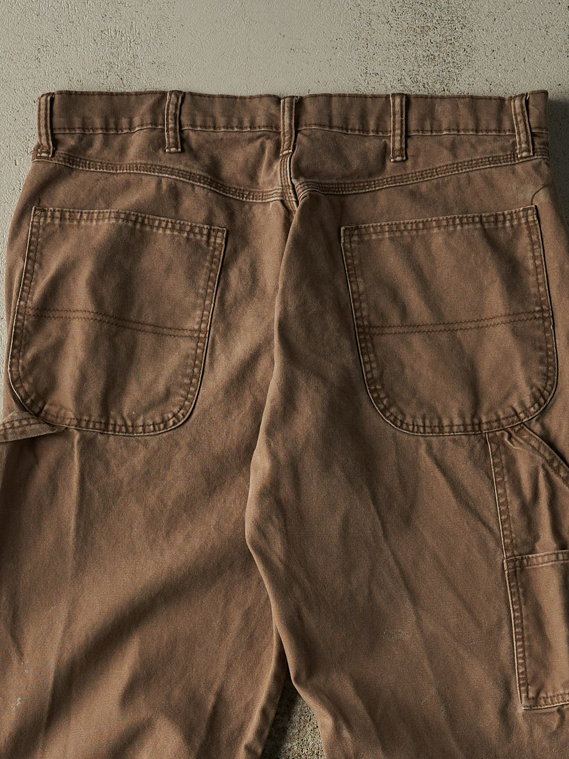 Vintage 90s Brown Rustler Carpenter Pants (34x31)