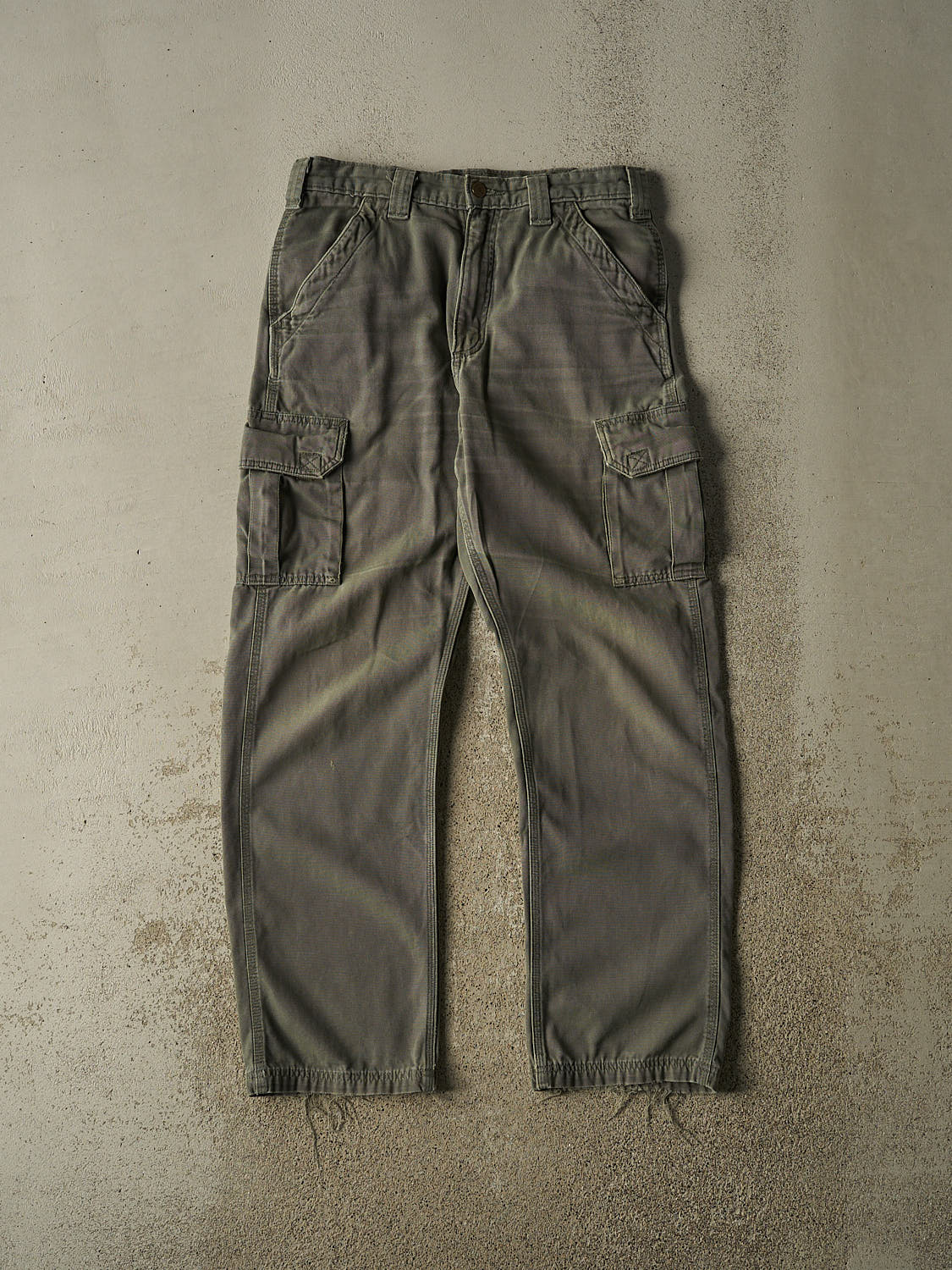 Vintage 90s Green Carhartt Cargo Pants (31x30.5)