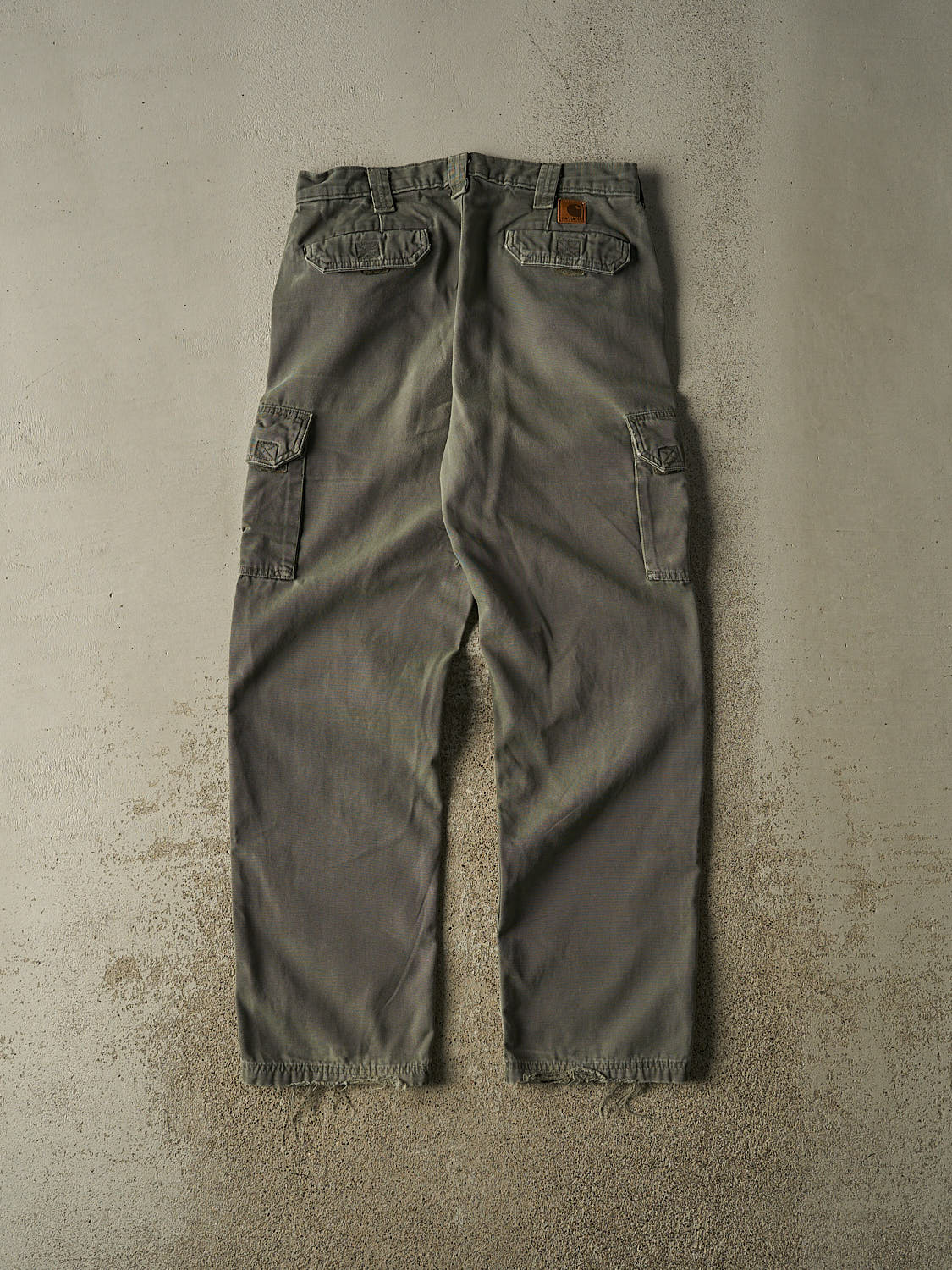 Vintage 90s Green Carhartt Cargo Pants (31x30.5)
