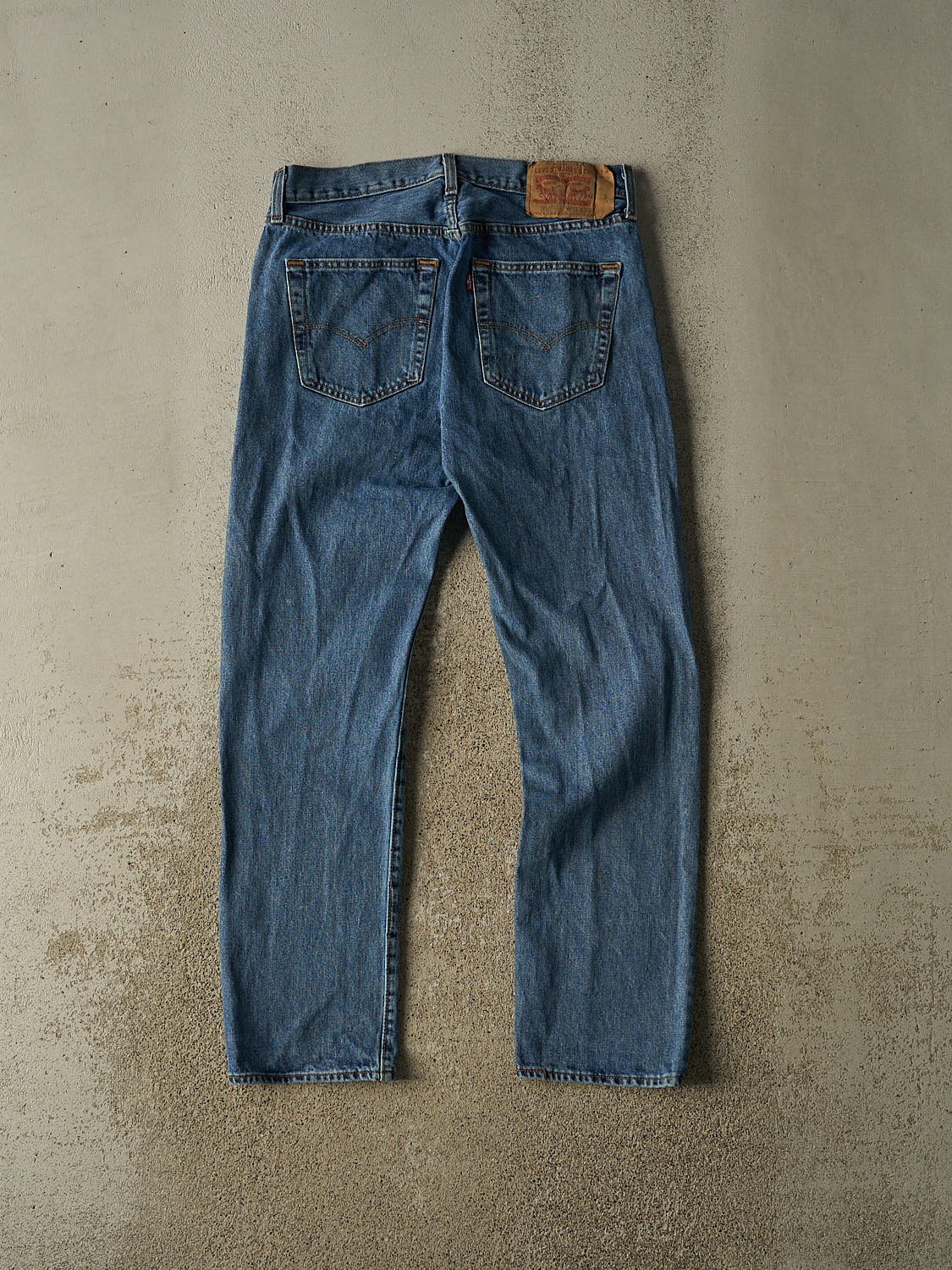 Vintage Y2K Dark Wash Levi's 501 Jeans (31x30)