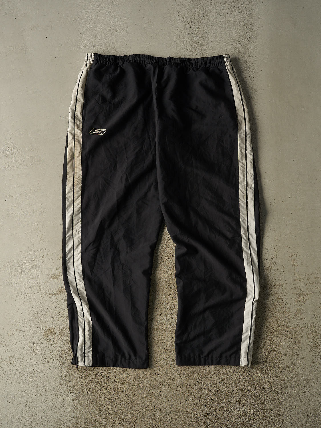 Vintage Y2K Black Reebok Track Pants (40x30)