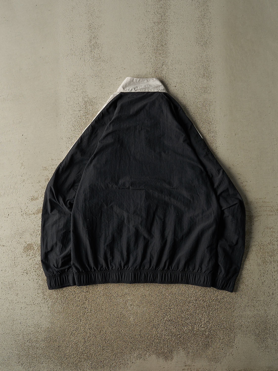 Vintage Y2K Black Reebok Windbreaker Jacket (XL)