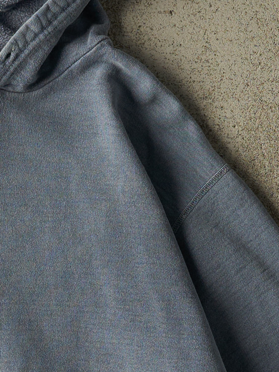 Vintage 90s Washed Blue Canyon Creek Blank Hoodie (M/L)