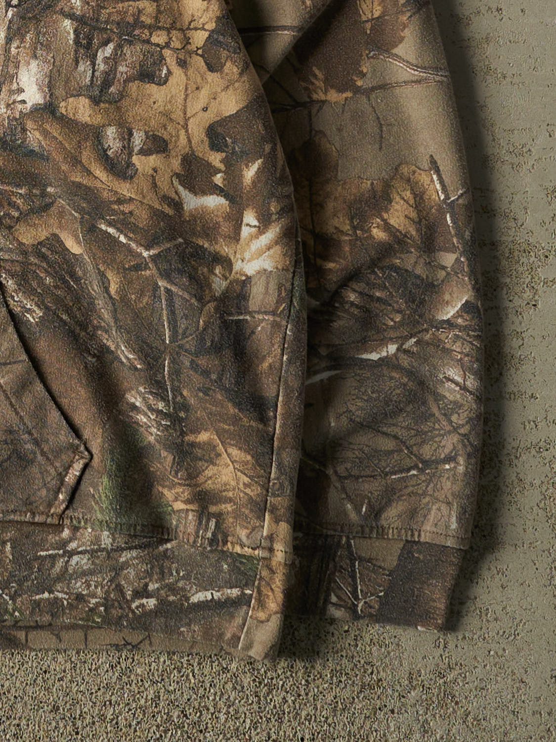 Vintage 90s Camo Realtree Logo Hoodie (XL/XXL)