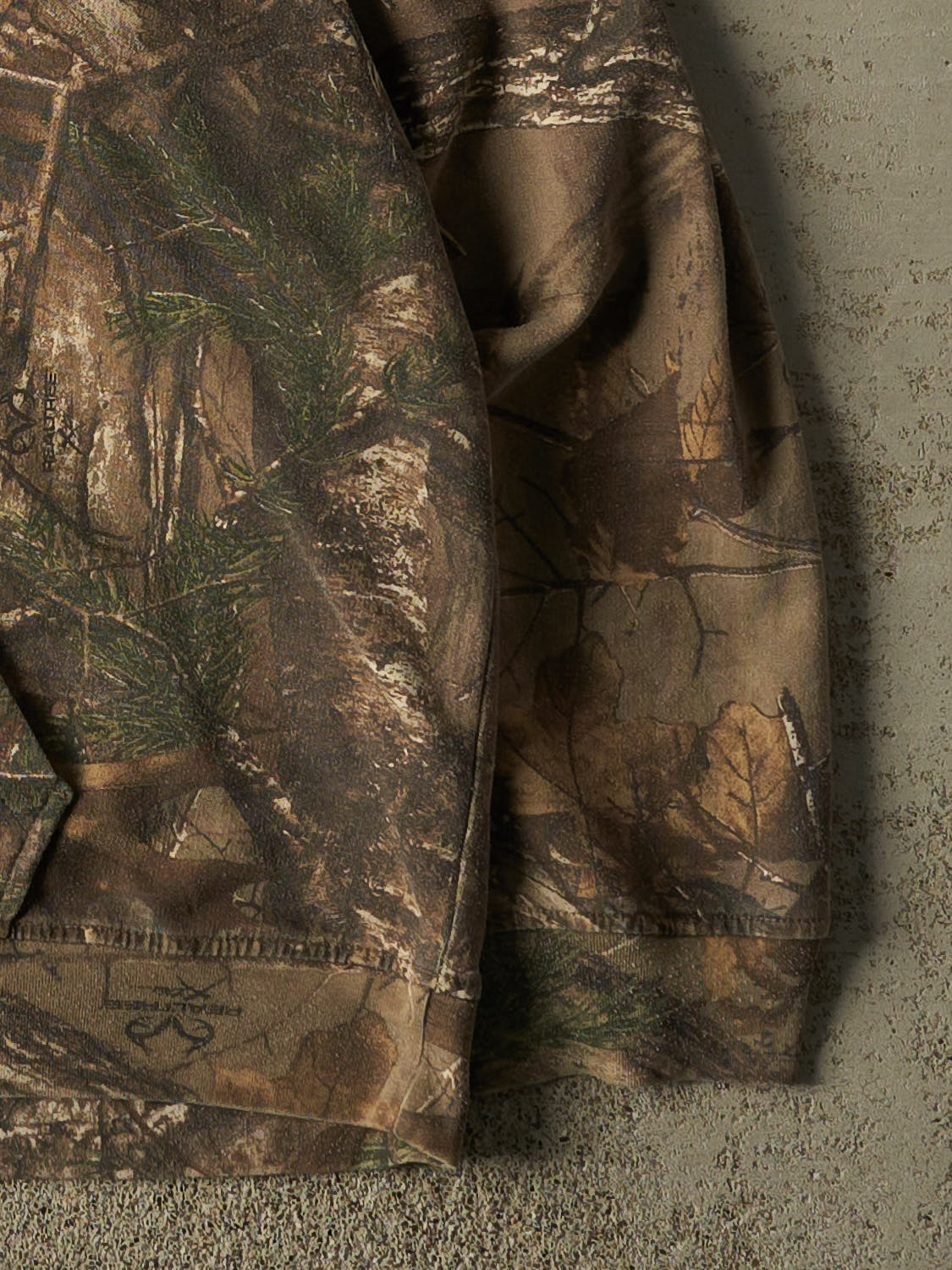 Vintage Y2K Camo Realtree Logo Hoodie (XL)