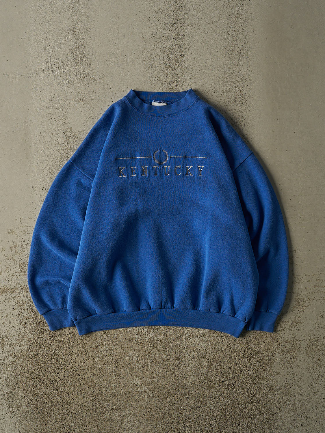 Vintage 90s Blue Kentucky Embroidered Crewneck (M/L)