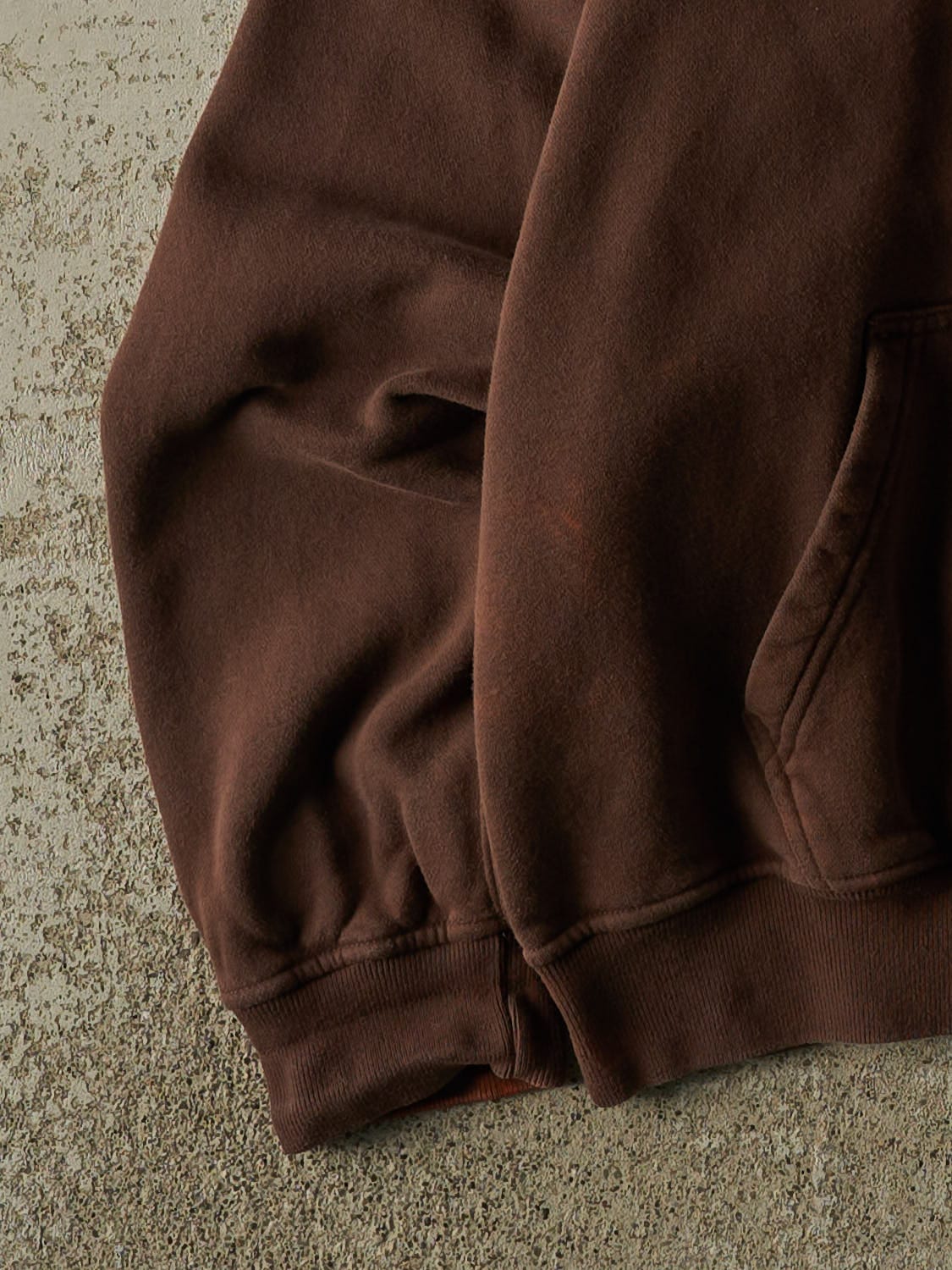 Vintage Y2K Brown Blank Hoodie (M/L)