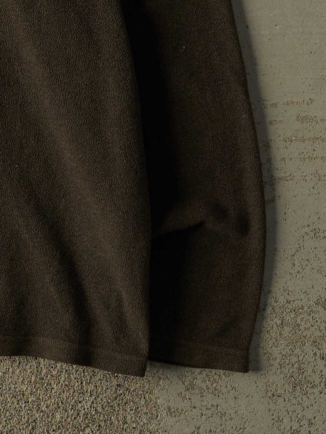 Vintage Y2K Brown The North Face Quarter Zip Fleece (L/XL)