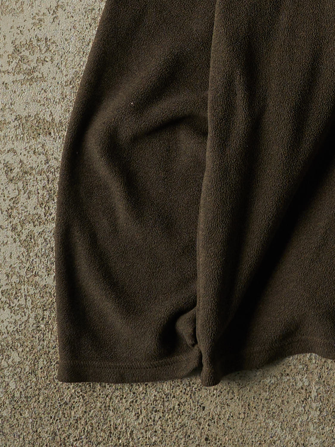 Vintage Y2K Brown The North Face Quarter Zip Fleece (L/XL)