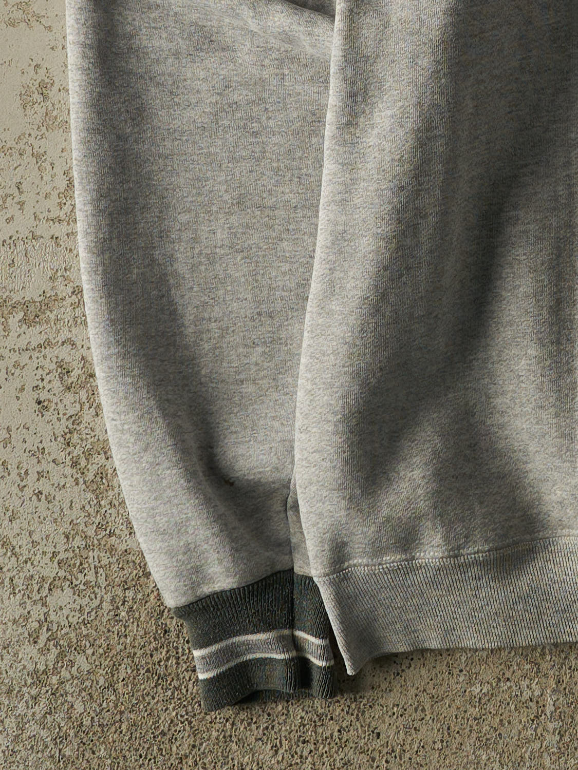 Vintage 90s Grey Virginia Beach Quarter Zip Sweater (L/XL)