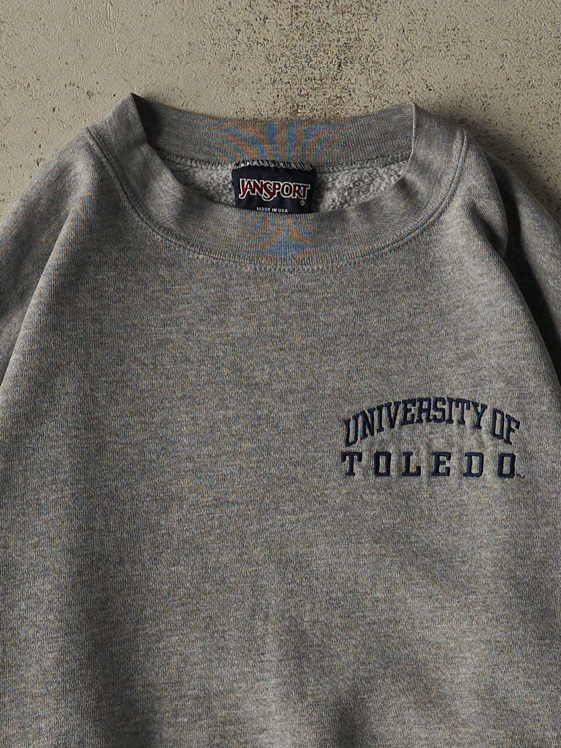 Vintage 90s Grey University of Toledo Crewneck (L)