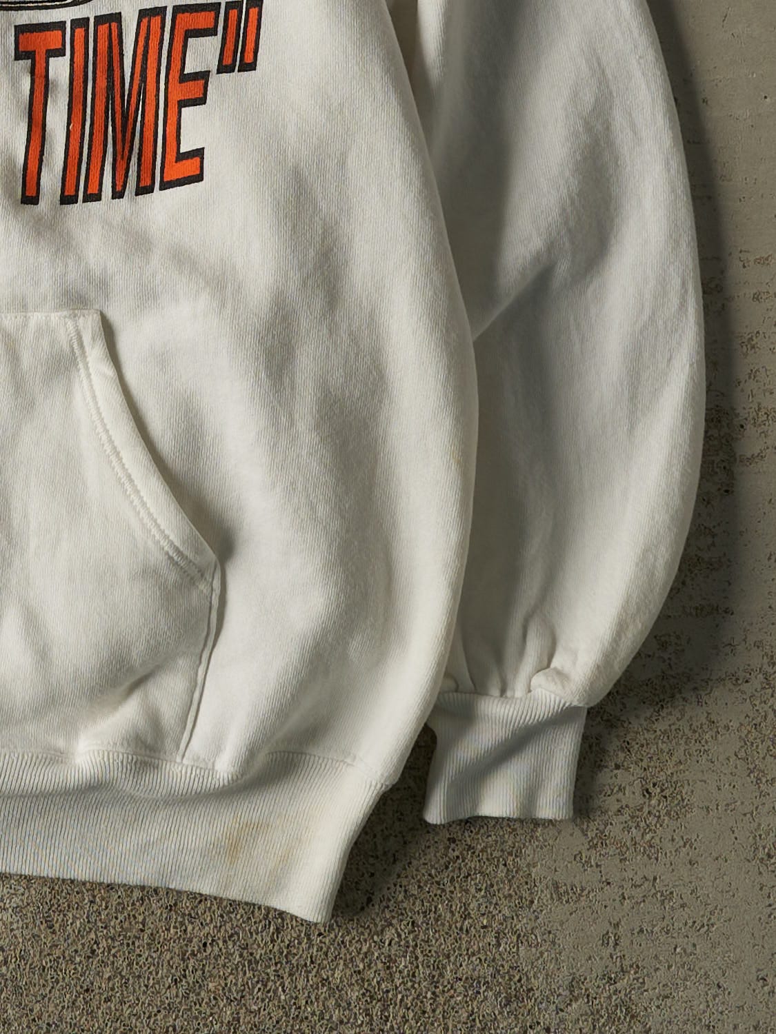 Vintage 92' White Sistersville "One Last Time" Hoodie (XL/XXL)
